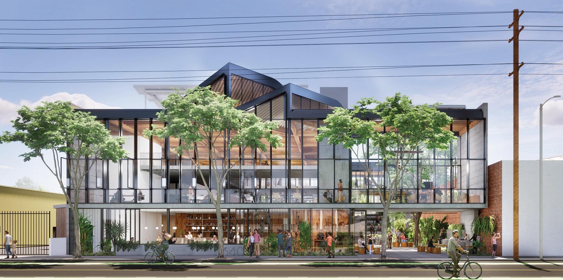 New offices rise at 1640 14th Street in Santa Monica | Urbanize LA